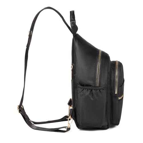 Small Crossbody Sling Bag for Women, Mini Backpack Sling Backpack Convertible, Chest Bag for Hiking Daypack