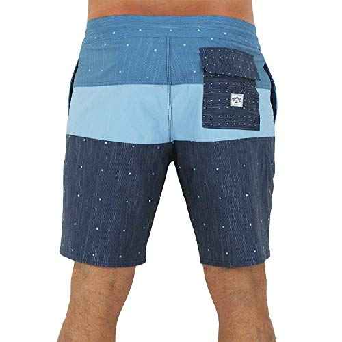 Billabong Mens Performance Stretch Tribong Lo Tides Boardshort Swim Short Trunk, 19 Inch Outseam