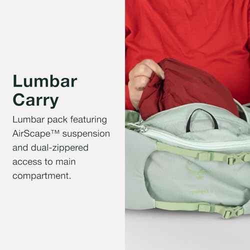 Osprey Tempest 6L Women's Lumbar Hiking Waist Pack - Fanny Pack with Water Bottle Holders