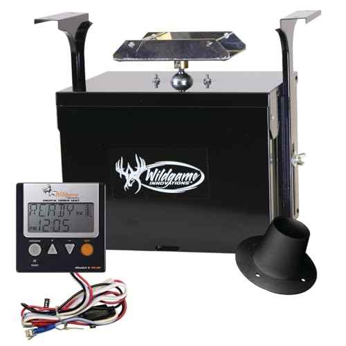 WILDGAME INNOVATIONS Trophy Hunter 12V Digital Feeder Kit | Weather-Resistant Durable Easy-to-Use Digital Power Control Unit for Hunting Game Feeder