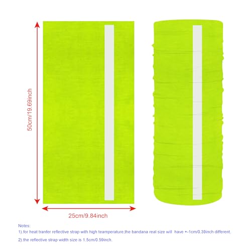 Green Seamless Neck Gaiter Balaclava Face Cover - Bilymate