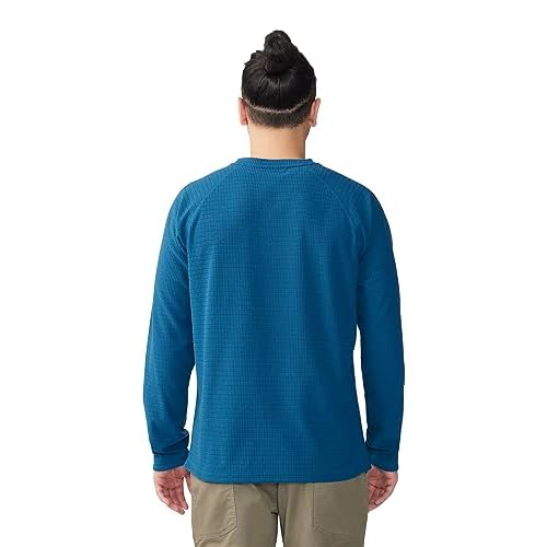 Mountain Hardwear Men's Summit Grid Ls Crew