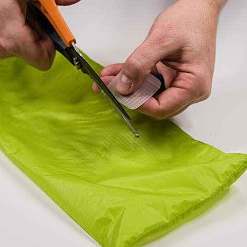 GEAR AID Tenacious Tape Silnylon Patches for Silicone Tent and Tarp Repair, 3¡±x5¡±
