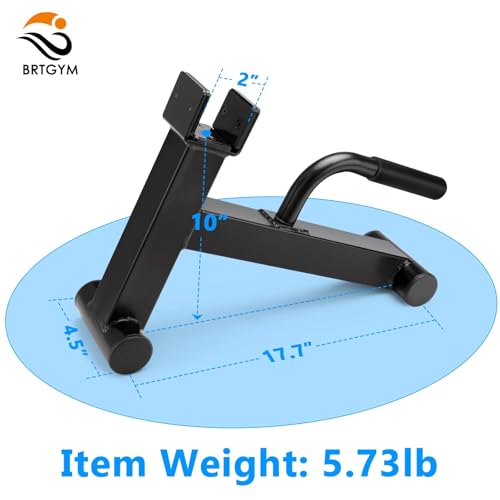 Deadlift Jack Barbell Stand - Heavy Duty Carbon Steel for 600lb Weight Plates