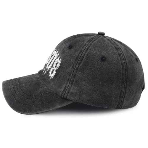 Jesus Saves Hats for Men Women, Funny Adjustable Cotton Christian Baseball Cap