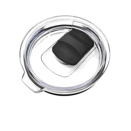 32 oz Tumbler Lid Replacement for Yeti Rambler, 32 oz Mug, BPA Free with 4 Magnetic Slider (2 Pack)