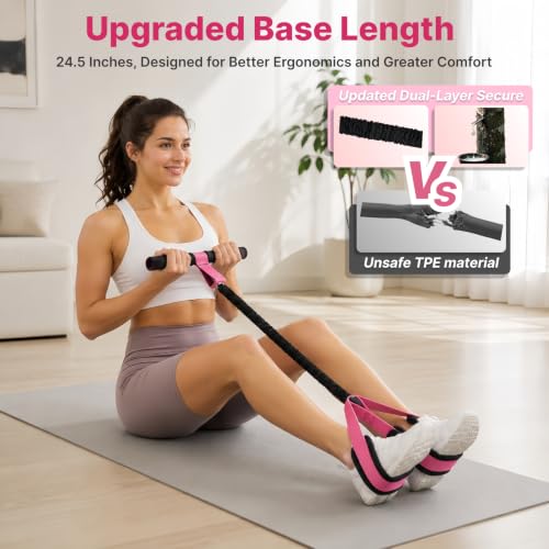 Resistance Band with Handles - Heavy Duty Exercise Tube for Full Body Workout