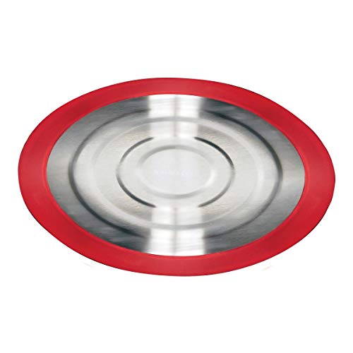 Instant Pot 7-Inch Red Round Cook & Bake Pan with Silicone Lid - 32oz