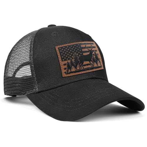 Hats for Men,Baseball Cap Gifts for Dad/Husband/Grandpa,mesh Back Trucker hatsfor Outdoor Fishing,Hunting,Hiking