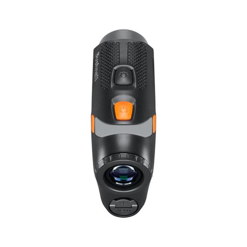 Bushnell Golf Tour V6 Laser Rangefinder Patriot Pack | PinSeeker, Magnetic Mount, 6X Magnification, 1300 Yard Range, 3D Flyovers in App, LCD Display, Signature Series Golf Towel Bundle