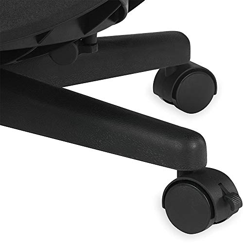 Gaiam Ultimate Balance Ball Chair (Standard or Swivel Base Option) - Premium Exercise Stability Yoga Ball Ergonomic Chair for Home and Office Desk - 52cm Anti-Burst Ball, Air Pump, Exercise Guide