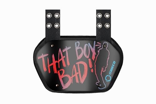 Youth Football Backplate for Shoulder Pads - Expression Series, That Boy Bad
