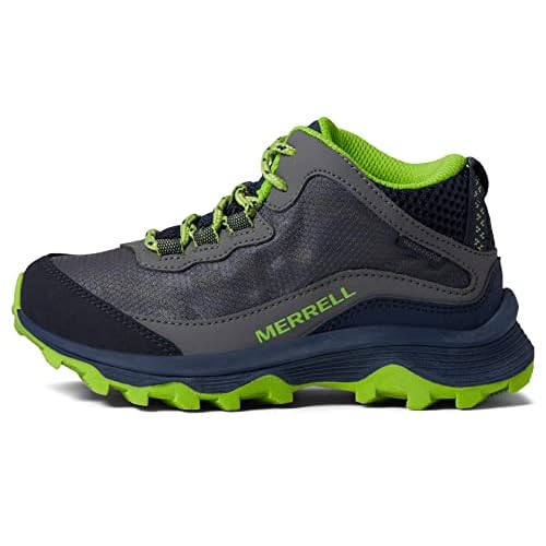Merrell unisex-child Moab Speed Mid Waterproof