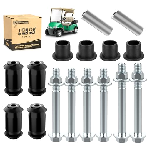 Golf Cart A-Arm Bushing Sleeve Kit for EZGO RXV 2008-Up Gas Electric