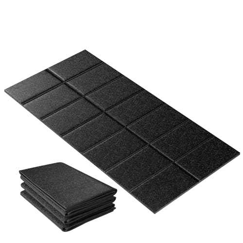 Walking Pad Mat for Carpet, Treamill Mat for Hardwood Floors, High Density, 1/4 Thickness, Folable, Floor Protection for Bike, Elliptical, Treadmill