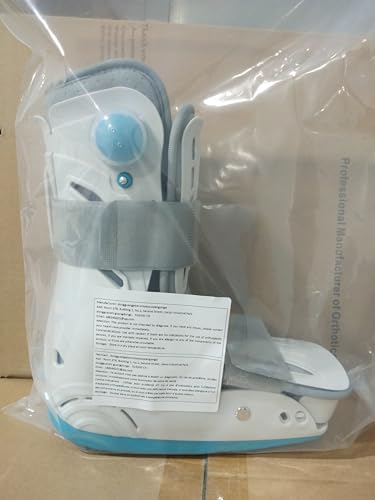 Medical Inflatable Walking Boot for Fractures & Ankle Support - L / Manual Inflation