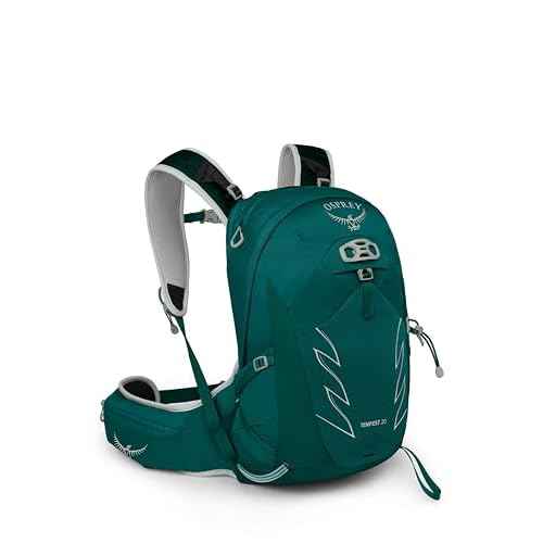 Osprey Tempest 20L Women's Hiking Backpack with Hipbelt, Jasper Green, WXS/S, Extended Fit