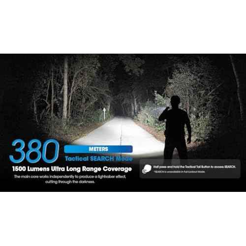 Nitecore EDC31 EDC31 Compact EDC Flashlight -3,500 Lumens, 380m Beam, Rechargeable, IP68 Waterproof, 4 Brightness Modes w/ECO-Sensa USB-C Charging Cable