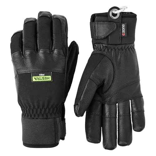 Hestra Job Alpha Pro Ergo Grip Gloves with Czone Insert for Work, Yard, Wet Weather and General Multi-Use Jobs