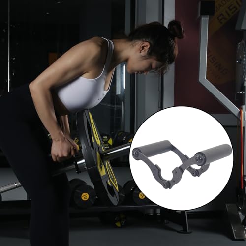 Landmine Handle Attachment for Barbell - Double D Row Grip, Non-Slip Rubber, Multi-Angle Fit