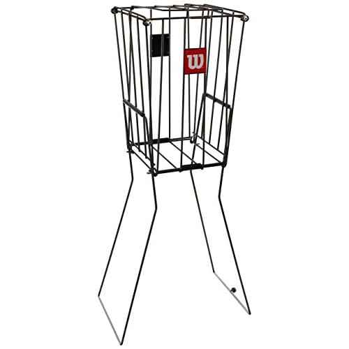 Wilson Unisex Adult Ball Pick Up Basket Tennis Ball Collection Pick-Up Basket, 75 Tennis Balls Capacity, NS