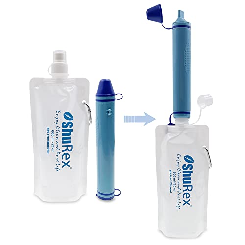 20oz Water Pouch Compatible with Sawyer Squeeze Mini Water Filter System