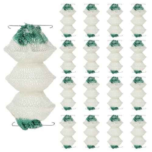 12 Pack Lantern Mantles, 3-Layer Accordion Shape Gas Lantern Mantle Gas Lamp Mantles Compatible with Coleman Lanterns Parts for Lanternes Globe Propane Lanterns Propane Lights Outdoor Camping