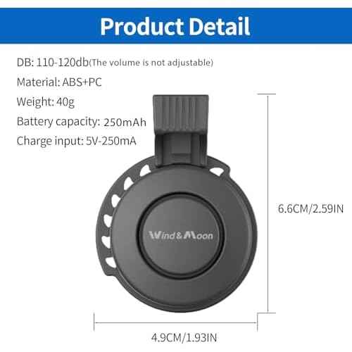 YOUNGFLY Electric Bike Horn Bicycle Bell, 120db Electronic Bicycle Horn with USB Waterproof Plug 4 Sound Modes, for Kids Boys Adults Mountain Bike Accessories