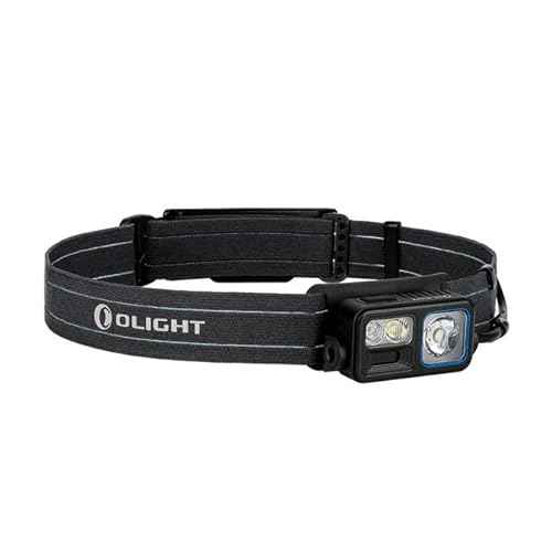 OLIGHT Array 2S Headlamp, 1000 Lumens with Hand Wave Control, 4 Modes Bright LED Headlight with Red Light, Rechargeable Lightweight Head Flashlights for Running, Working, Camping Gear