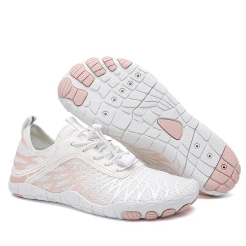 Hike Barefoot Shoes for Women Men, Breathable Non-Slip Athletic Footwear, Wide Toe Water Shoes for Hiking, Non-Slip Neuropathy Shoes for Women Men, Grounded Comfort wear