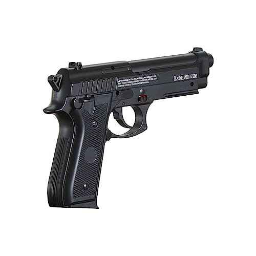 Lancer Tactical Air Pistol Saber Bereta X92 Full Steel CO2 Airgun Pistol-480 FPS (100 Rounds Metal BB Included)