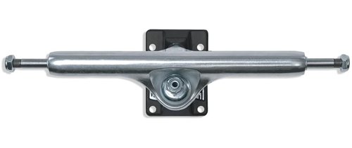 Slappy x Heroin Skateboard Trucks ST1 Hollow Wide Boys 11.0" Silver/Black Pair