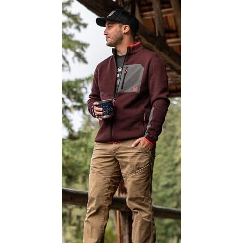 Vortex Men's Anchor Point Fleece Full Zip Jackets
