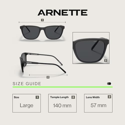ARNETTE Cortex AN4291 Square Sunglasses for Men for Women +BUNDLE with ACCESSORY EYEWEAR KIT
