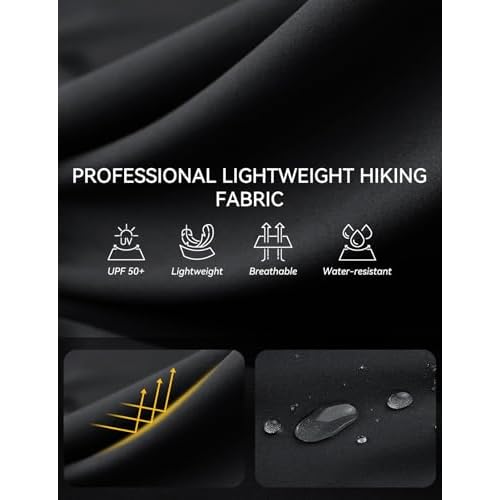 Women's Hiking Pants Lightweight Cargo Quick Dry Water Resistant UPF50+ Travel Outdoor Work Pants Safari Pockets
