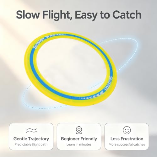 11 Inch Soft Flying Discs 3 Pack for Outdoor Play Backyard Pool Family Fun