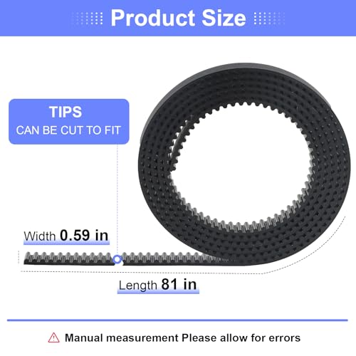 Trolling Motor Lift Belt Kit Replacement for Minn Kota Ulterra - High Durability