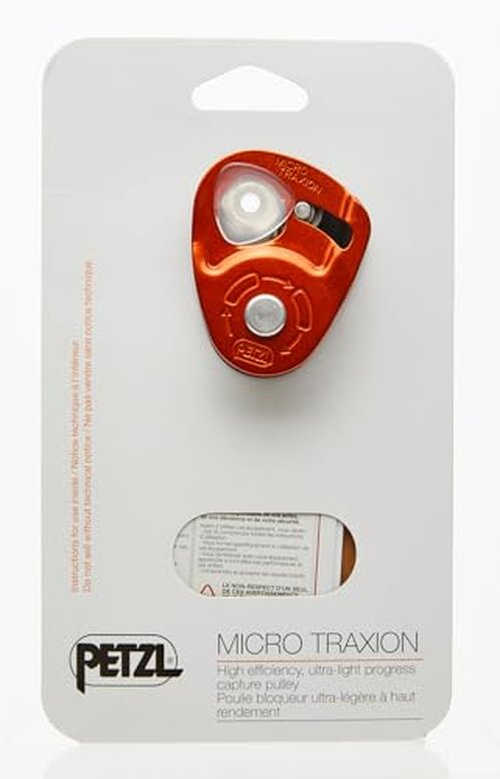 PETZL, Carrucola Bloc. Micro Traxion, Blocker Pulley