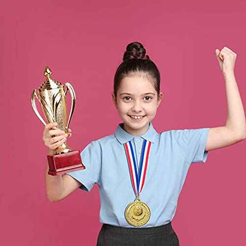 Abaokai 12 Pieces Gold Medals for Awards,1st Winner Medals for Sports, Competitions, Party, Olympic Style, 2 Inches