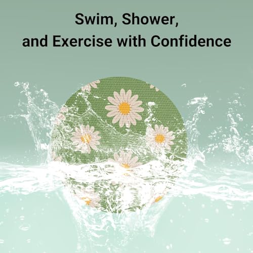Freestyle Libre 3 Sensor Covers Waterproof 16 Pack Flower Variation