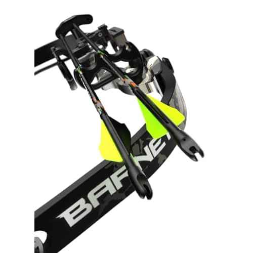 Barnett Tomcat Youth Compound Bow, Right-Handed Bow for Young Archers 8+, 17-22lb Draw Weight, 18-22in Draw Length, with 3 Pin Fiber Optic Sight, 2 Arrows, Attached Quiver