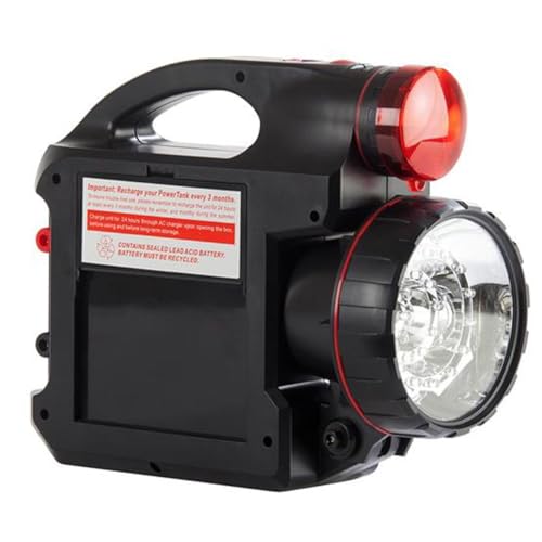 Celestron ? PowerTank 12 Telescope Battery ? Rechargeable Portable 12V Power Supply for Computerized Telescopes ? 84 Wh Power ? Built?in 2 USB Ports, Cigarette Lighter Adapter, Built-in Flashlight