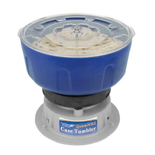 Frankford Arsenal Quick-N-EZ Case Tumbler and Media Separator for Brass Cleaning & Polishing, Ammo Reloading, Gunsmithing