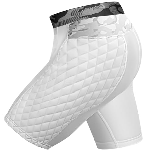 Youth Compression Shorts with Protective Cup for Baseball, Football, Lacrosse