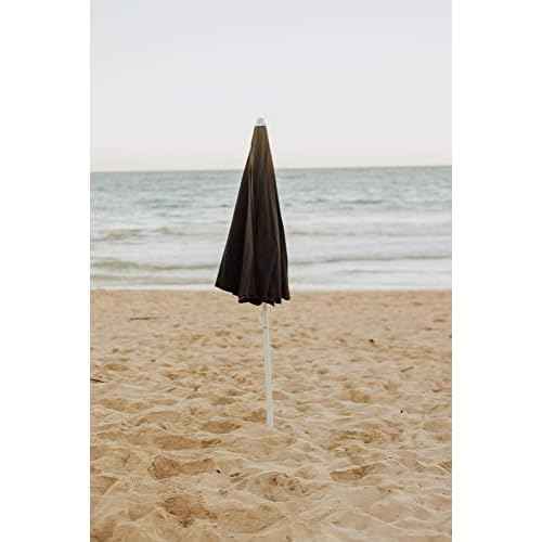PICNIC TIME NCAA Florida State Seminoles Outdoor Canopy Sunshade Beach Umbrella 5.5' - Small Patio Umbrella - Beach Chair Umbrella