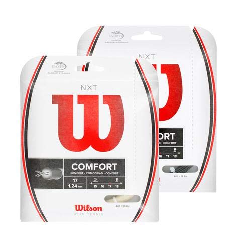 Wilson NXT 17 Gauge Multifilament Tennis Racket String - Natural