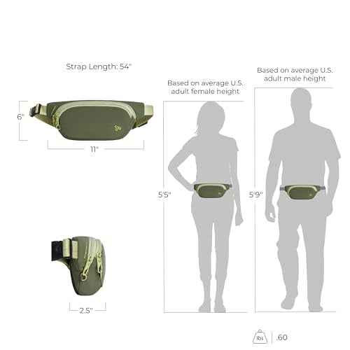 Travelon Anti-Theft The Voyages Waist Pack