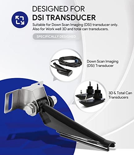 Marine Transducer Mount Bracket for DSI, 3D & TotalScan Fish Finders