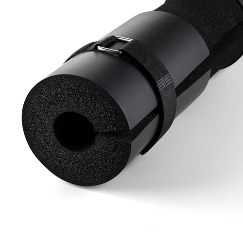 Barbell Hip Thrust Pad for Weightlifting - Fits Olympic & Standard Bars, Comfort Cushion for Squats & Glute Bridges
