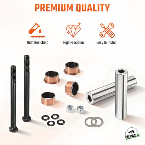 Golf Cart Spindle Bushing Kit for EZGO TXT/PDS Vehicles - Copper Sleeve Repair